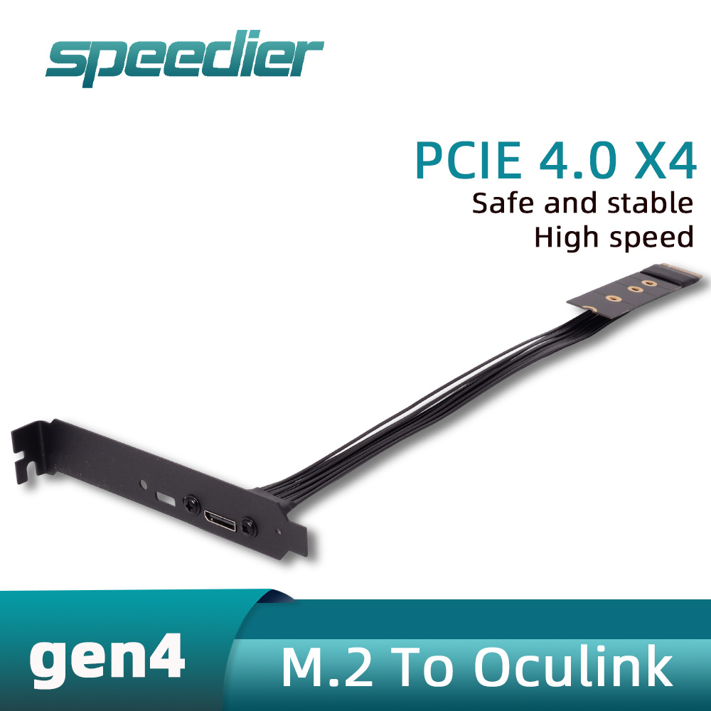 สายต่อขยายอะแดปเตอร์ PCIE 4.0  - Oculink Egpu Mini Pc บทวิจารณ์และราคา