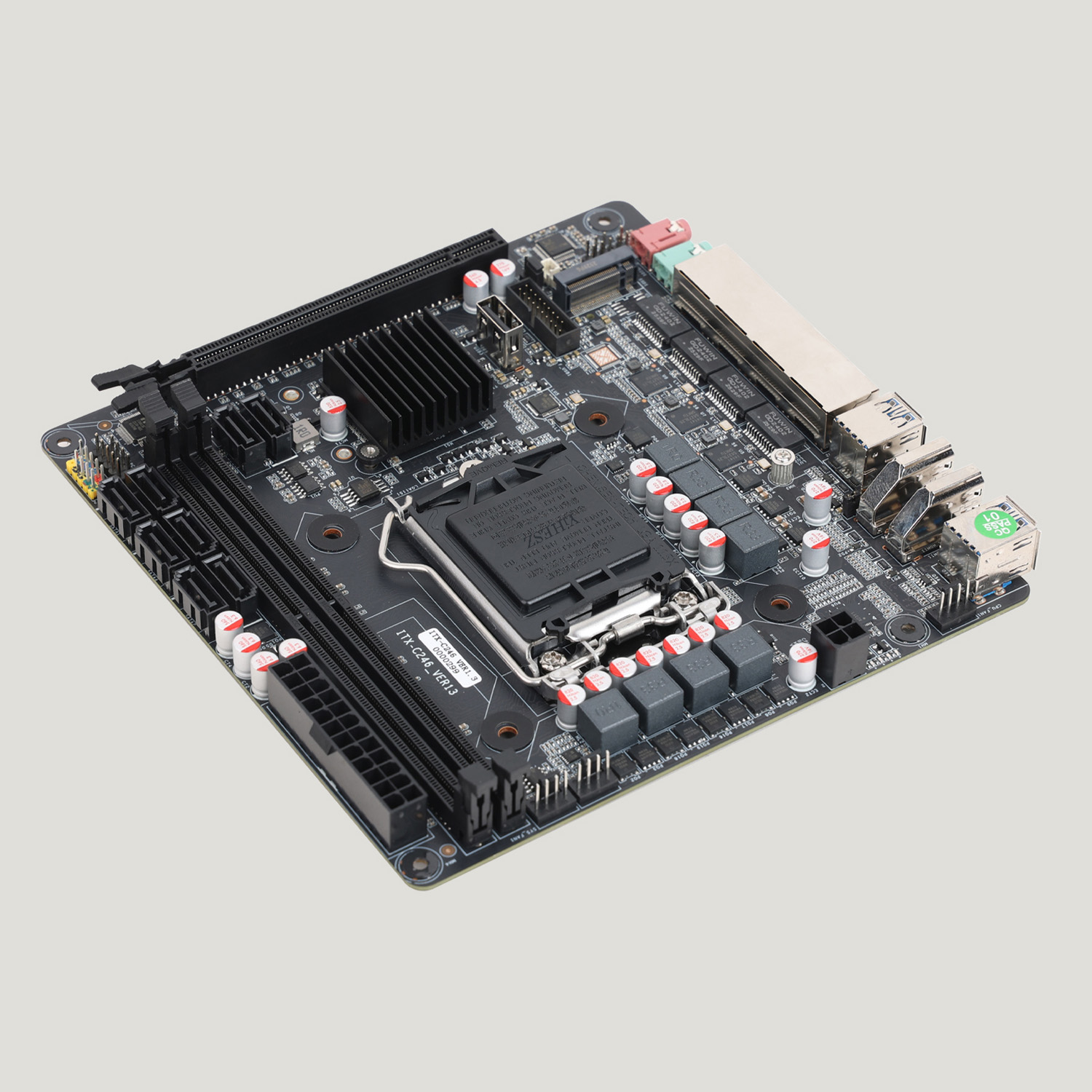 เมนบอร์ด LGA1151 C246 Vpro NAS - Nas Motherboard 8 Sata Mini Itx บทวิจารณ์และราคา