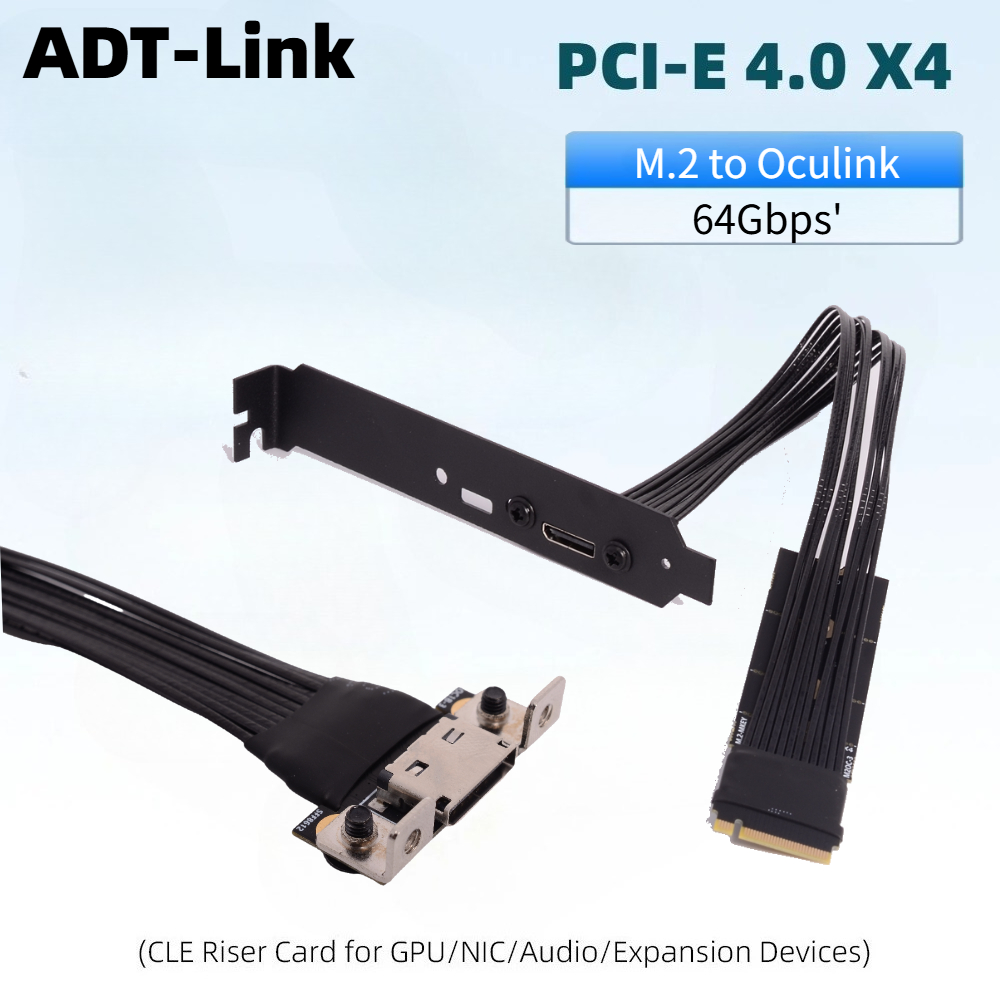 สายต่ออะแดปเตอร์ PCIE 4.0 X4 M - Oculink Egpu Mini Pc บทวิจารณ์และราคา