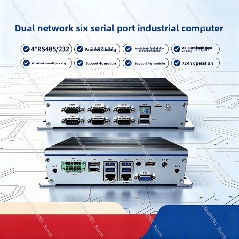 มินิพีซีอุตสาหกรรมแบบฝังตัวไร้ - Fanless Industrial Pc Rs485 Core I7 บทวิจารณ์และราคา